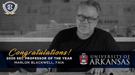 Southeastern Conference TV commercial - 2020 SEC Professor of the Year: Marlon Blackwell