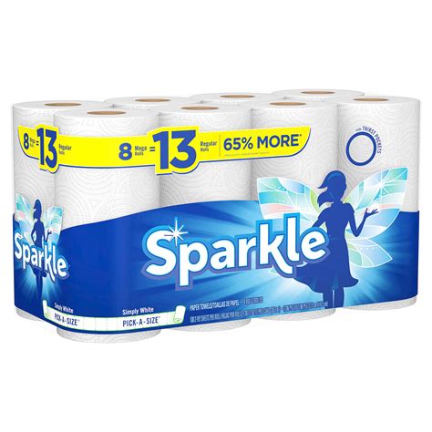 Sparkle Towels Pick-A-Size With Thirst Pockets