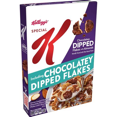 Special K Chocolatey Dipped Flakes With Almonds logo