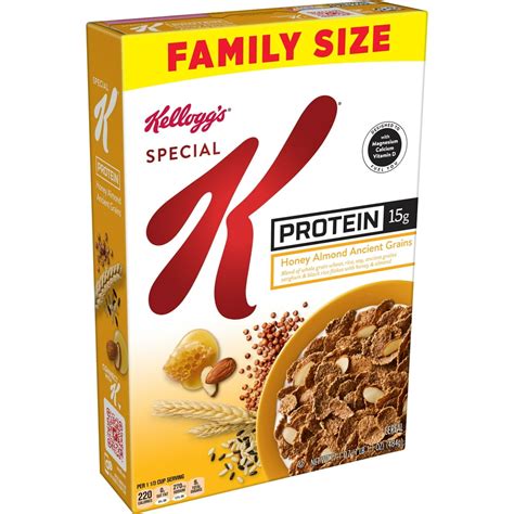 Special K Protein Honey Almond Ancient Grains logo