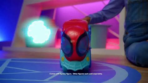 Spidey and His Amazing Friends Spider Crawl-r TV commercial - Glow Webs Glow