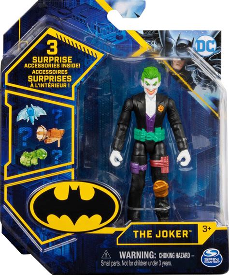 Spin Master Batman 4-Inch The Joker Action Figure