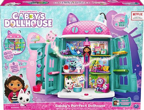 Spin Master Gabby's Dollhouse Purrfect Dollhouse Playset