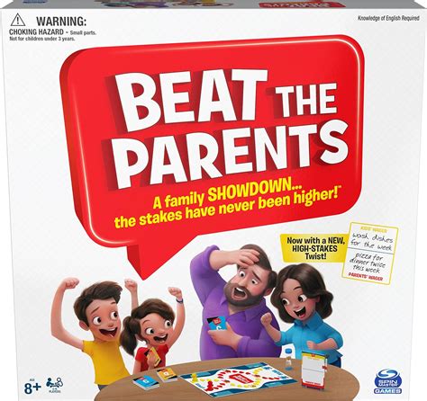 Spin Master Games Beat the Parents tv commercials