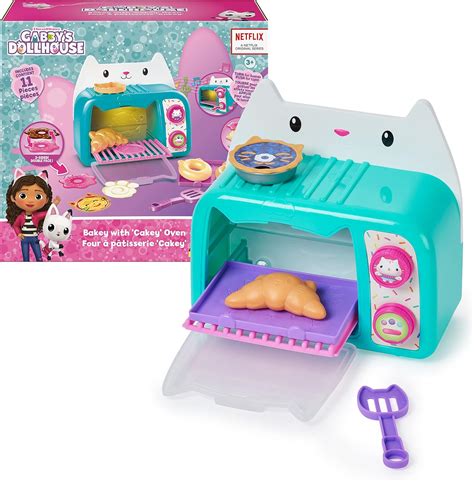 Spin Master Games Gabby’s Dollhouse Bakey with Cakey Toy Oven logo