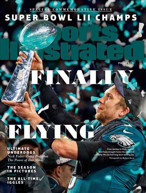 Sports Illustrated 2018 Philadelphia Eagles Commemorative Book logo