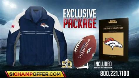 Sports Illustrated Championship Package TV Spot, 'Super Bowl 50 Broncos'