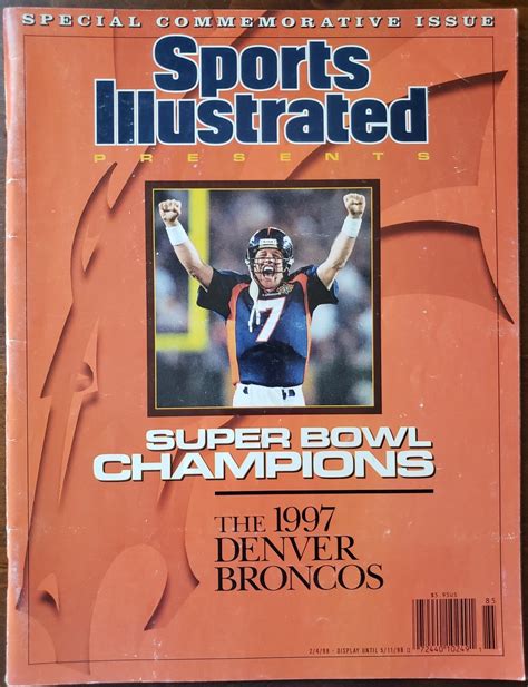 Sports Illustrated Denver Broncos Commemorative Book tv commercials