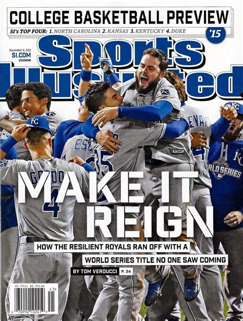 Sports Illustrated Kansas City Royals 2015 Championship Package
