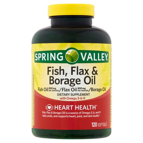 Spring Valley Vitamins Fish Oil logo