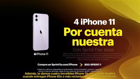 Sprint TV Spot, 'Mejor oferta por ilimitado + iPhone 11 por cuenta nuestra'