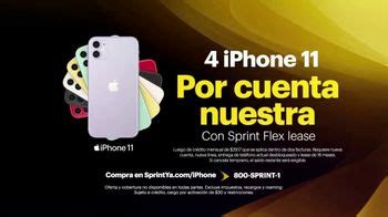 Sprint Unlimited TV commercial - Cuatro Apple iPhone 11