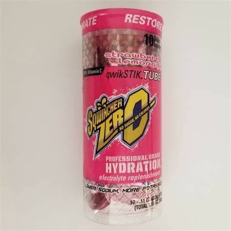 Sqwincher Fruit Punch Qwik Stik Tube logo