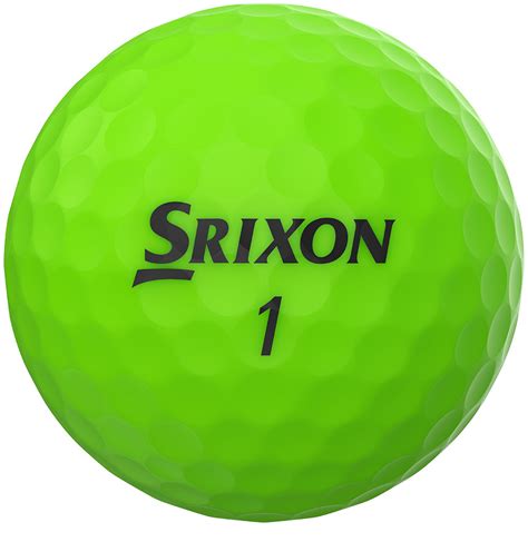 Srixon Golf Soft Feel Brite Green Golf Balls logo