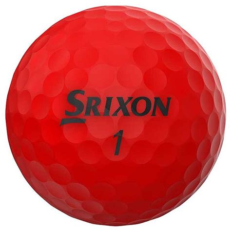 Srixon Golf Soft Feel Brite Red Golf Balls logo