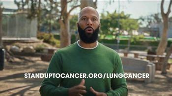 Stand Up 2 Cancer TV Spot, 'The Facts: Lung Cancer' Featuring Common featuring Common