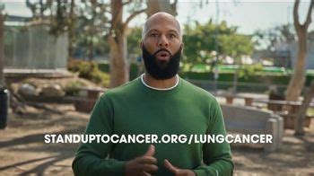 Stand Up 2 Cancer TV Spot, 'The Facts: Lung Cancer' Featuring Common