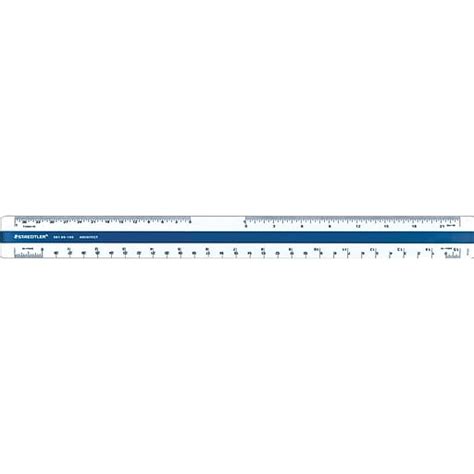 Staples 12'' Imperial Scale Ruler logo