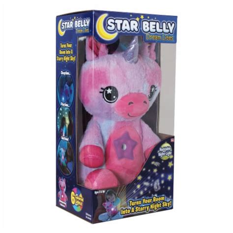 Star Belly Pink & Purple Unicorn