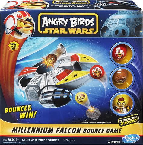 Star Wars (Hasbro) Angry Birds Star Wars Angry Bird: Star Wars Millennium Falcon Bounce Game logo