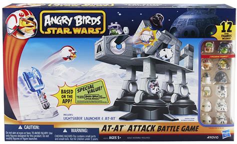 Star Wars (Hasbro) Angry Birds Star Wars At-At Attack Battle Game tv commercials