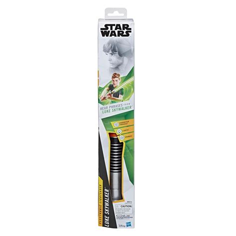 Star Wars (Hasbro) Luke Skywalker Electronic Green Lightsaber logo