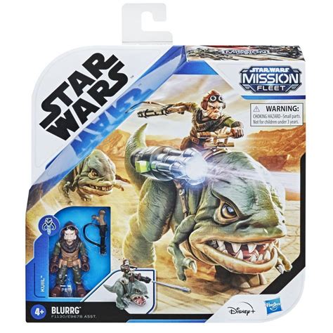 Star Wars (Hasbro) Mission Fleet Expedition Class Kuiil with Blurrg Battle Charge