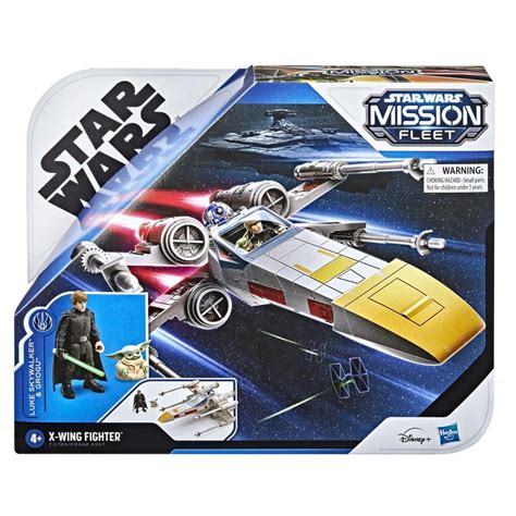 Star Wars (Hasbro) Mission Fleet Stellar Class Luke Skywalker X-Wing Fighter