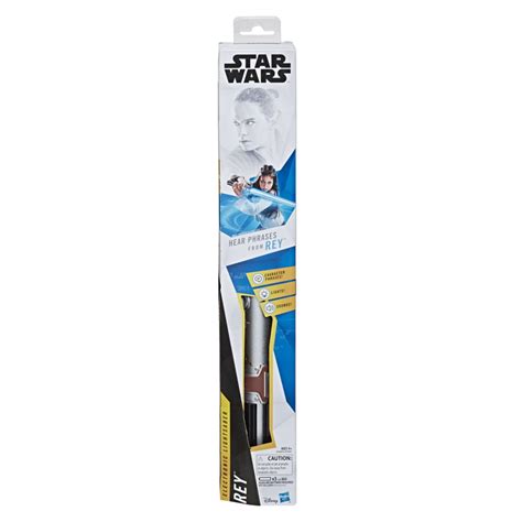 Star Wars (Hasbro) Rey Electronic Blue Lightsaber Toy tv commercials