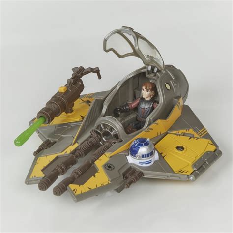 Star Wars (Hasbro) Stellar Class Anakin Skywalker Jedi Starfighter logo