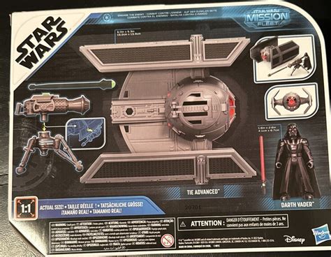 Star Wars (Hasbro) Stellar Class Darth Vader TIE Advanced