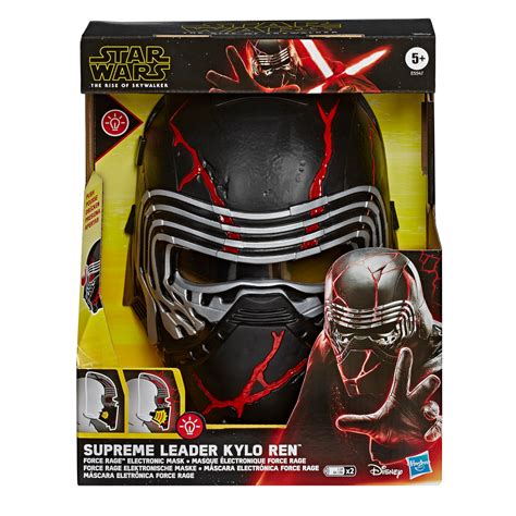 Star Wars (Hasbro) The Rise of Skywalker Supreme Leader Kylo Ren Force Rage Mask logo