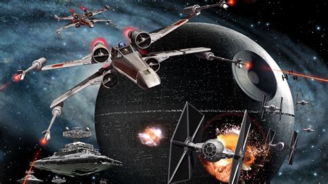 Star Wars X-Wing vs. Death Star TV commercial - Space Battle