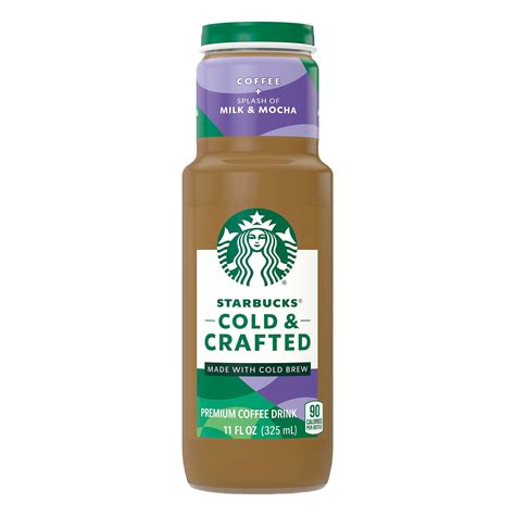 Starbucks (Beverages) Cold & Crafted Coffee + Splash of Milk & Mocha logo