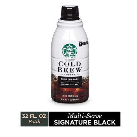 Starbucks (Beverages) Single-Serve Concentrate Signature Black Cold Brew logo