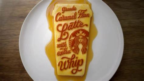 Starbucks Caramel Flan Latte TV commercial