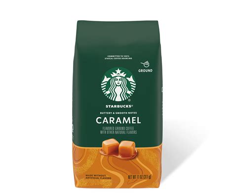 Starbucks Caramel Flavored Ground Coffee logo