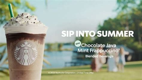Starbucks Chocolate Java Mint Frappuccino TV Spot, 'Sip Into Summer' featuring Rachel Comeau