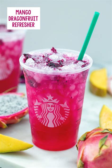 Starbucks Mango Dragonfruit Refreshers