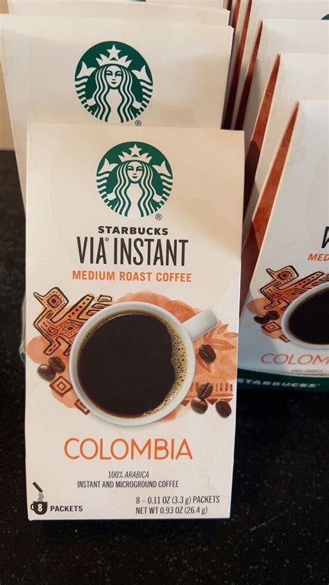 Starbucks VIA Instant Medium Roast Coffee Colombia logo