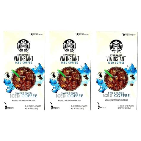 Starbucks VIA Instant Sweetened Iced Coffee logo