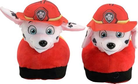 Stompeez Paw Patrol Marshall Slippers logo