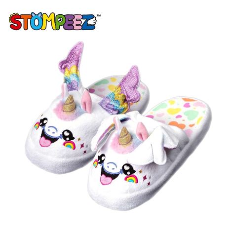 Stompeez Unicorn Slippers logo