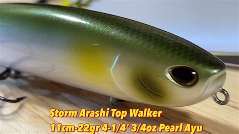 Storm Lures Arashi Top Walker