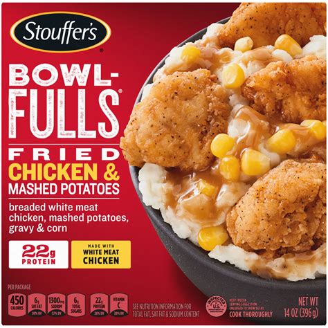 Stouffer's Bowl-Fulls Fried Chicken and Mashed Potatoes tv commercials