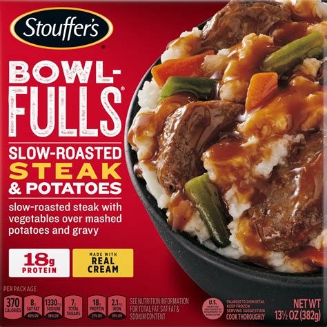 Stouffer's Bowl-Fulls Slow-Roasted Steak and Potatoes logo