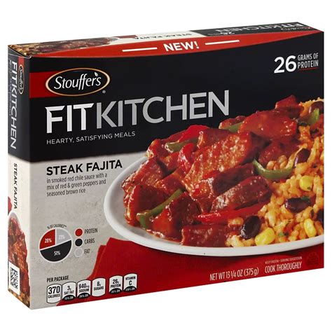 Stouffer's Fit Kitchen Steak Fajita tv commercials