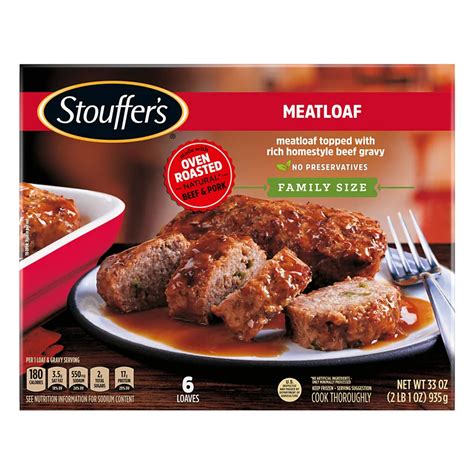 Stouffer's Meatloaf in Gravy tv commercials