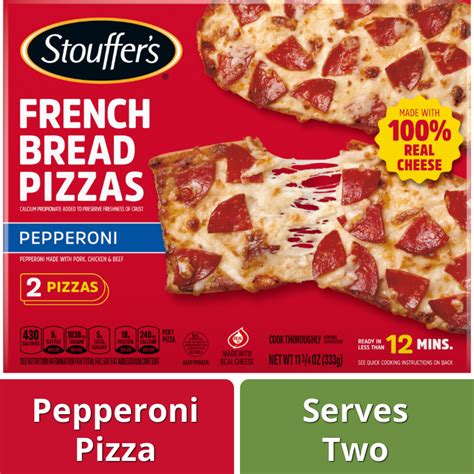 Stouffer's Pepperoni French Bread Pizzas