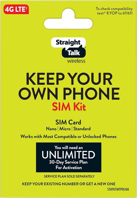 Straight Talk Wireless Bring Your Own Phone SIM Kit